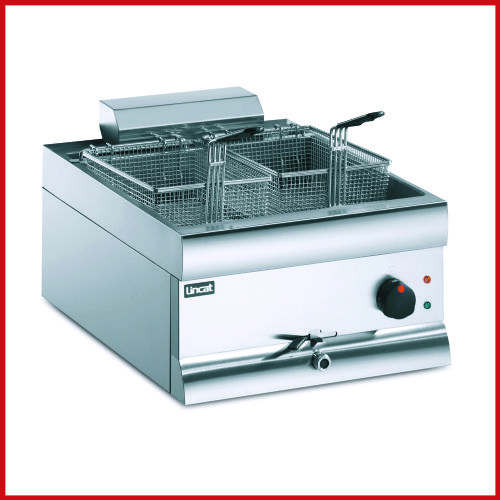 Lincat DF4 - Single Tank Twin Basket Gas Fryer